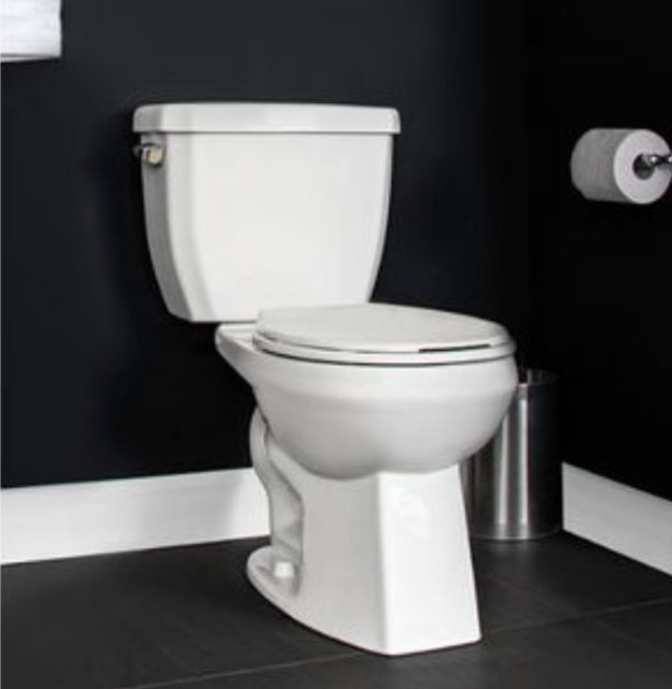 Contrac 4722BFV Carlin Round Toilet Bowl White