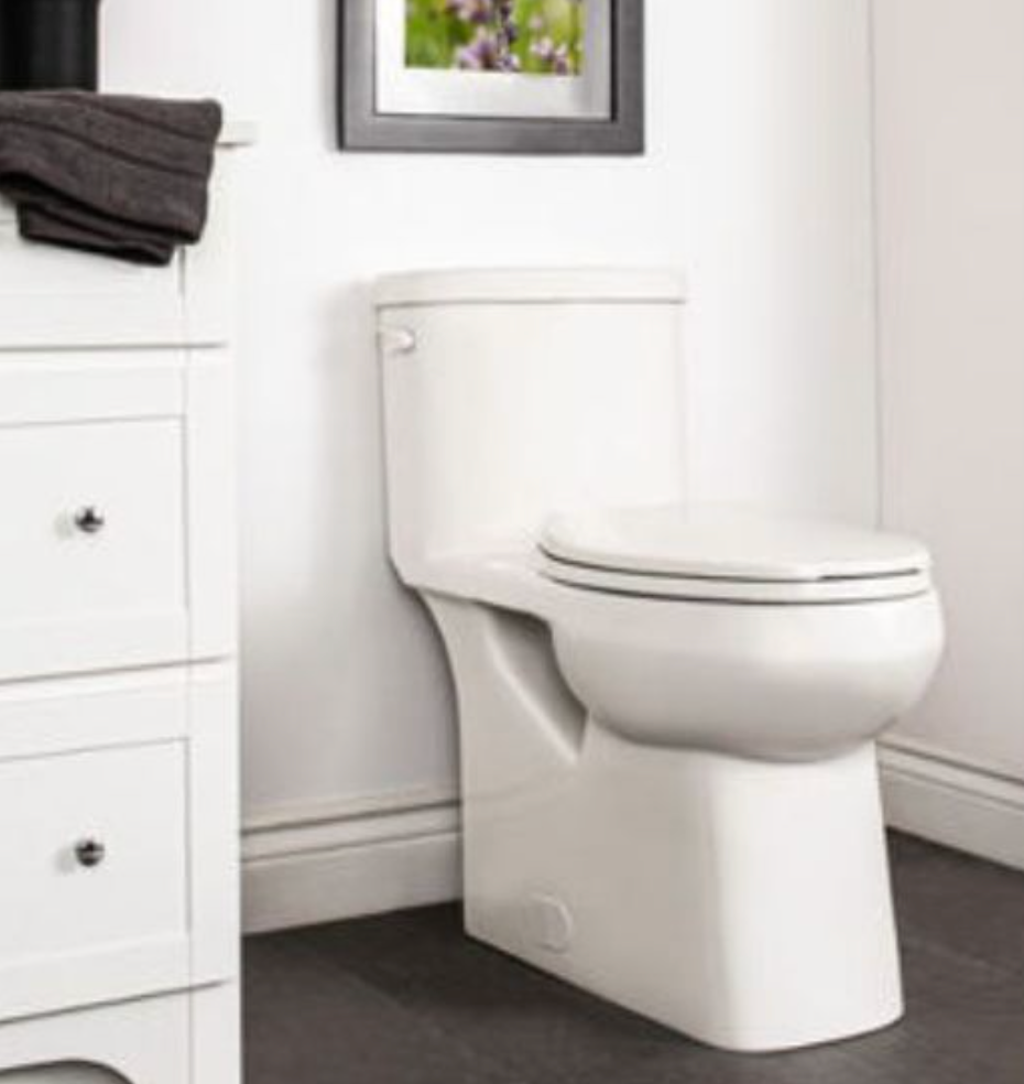 Contrac 4710BOVU Cali One Piece Toilet Unlined Tank 4.8L, White