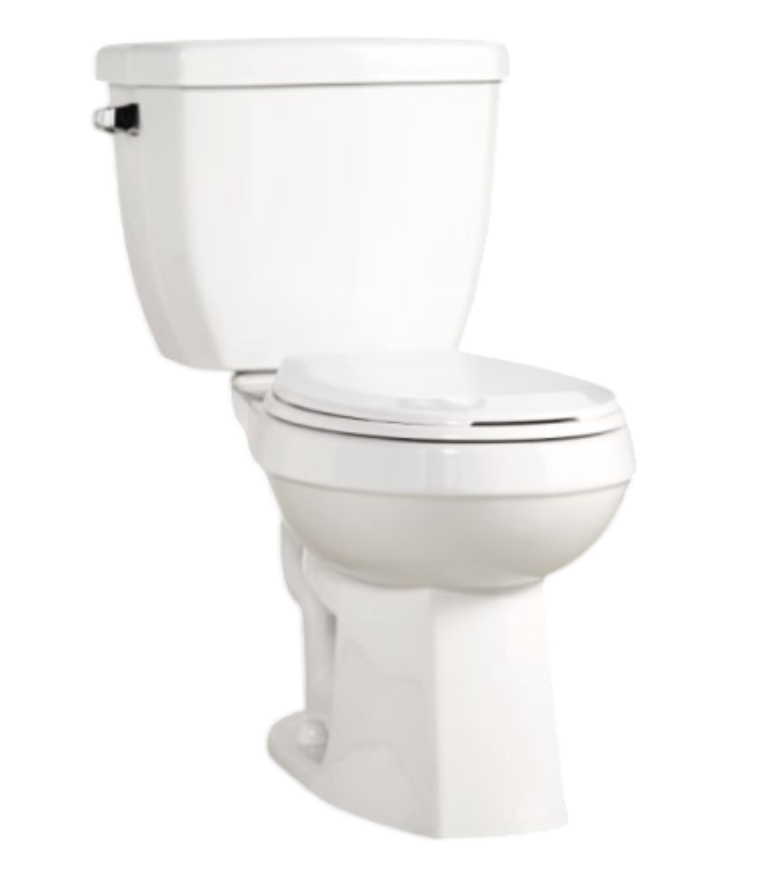 Contrac 4722BFV Carlin Round Toilet Bowl White