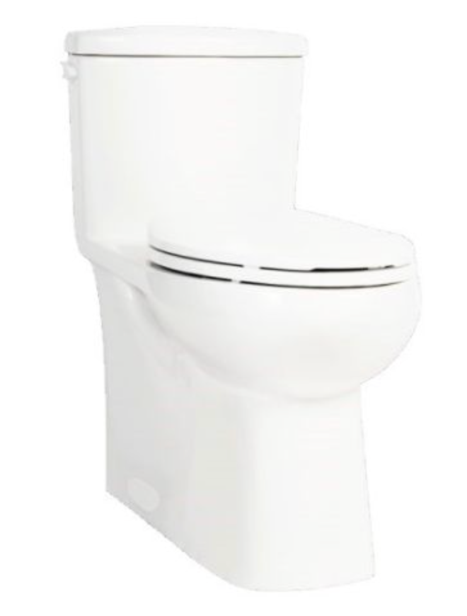 Contrac 4710BOVU Cali One Piece Toilet Unlined Tank 4.8L, White